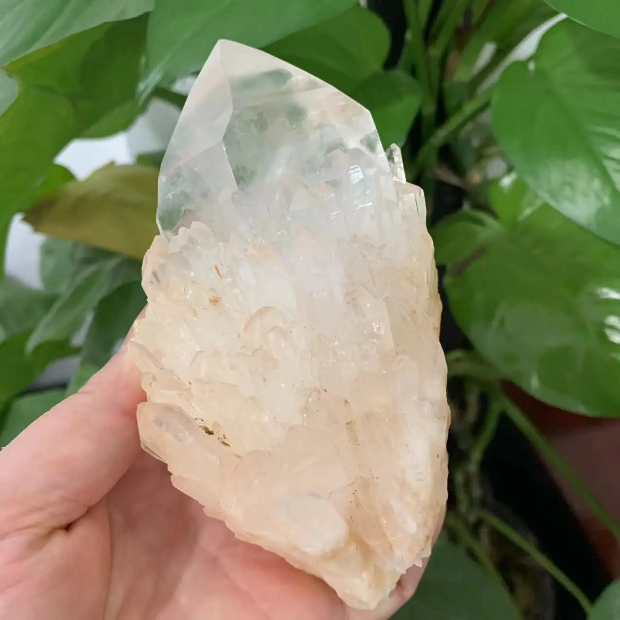 

Natural Pineapple Crystal Quartz Mineral Specimen Reiki Healing Energy Gem