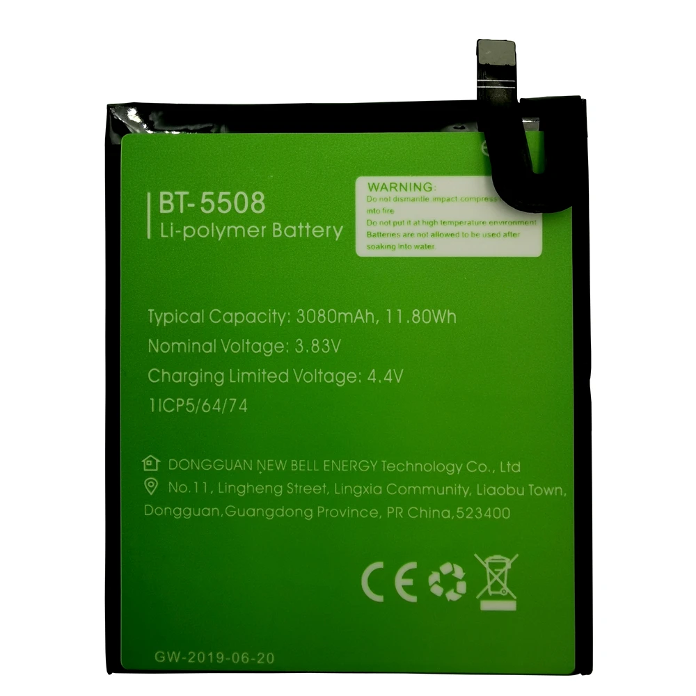 NEW Original 3080mAh BT-5508 battery for LEAGOO T8S Phone In Stock Latest Production High Quality Battery + Free Tools