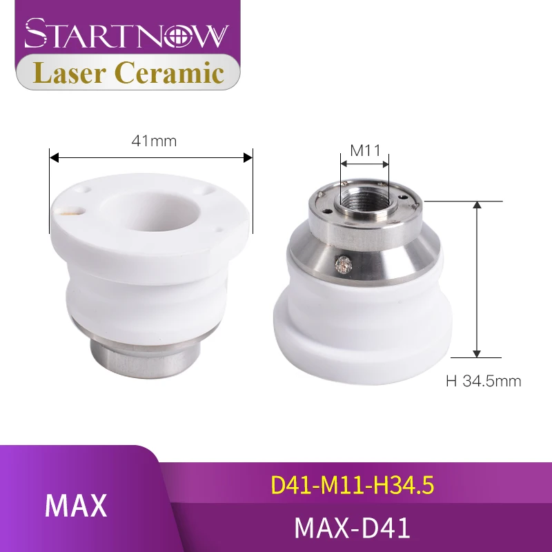 

Startnow лазерное керамическое кольцо, держатель сварочных насадок, часть EC-D28 PL-D41 для режущей головки волоконного лазера различия бесплатной доставки