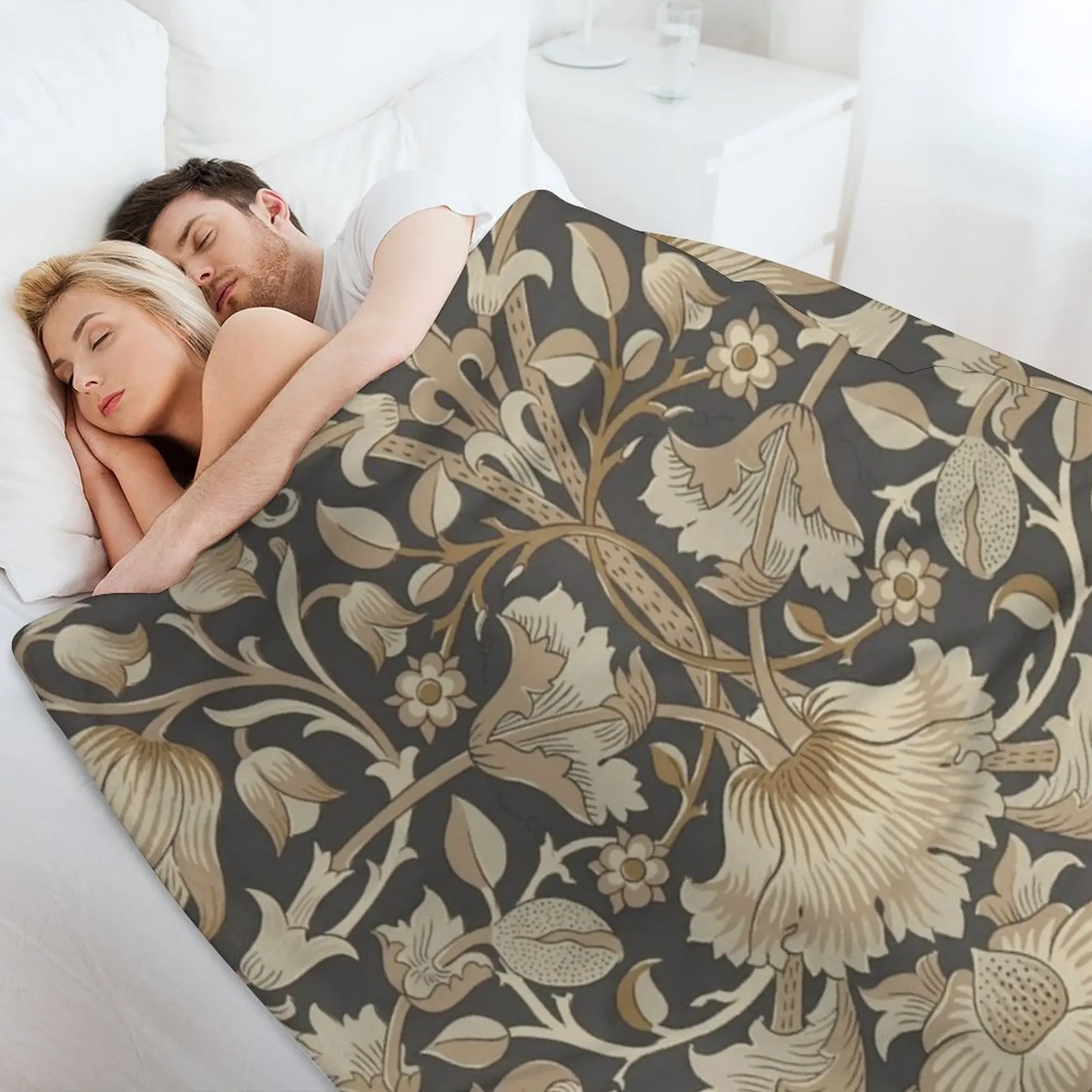 Дизайн ткани William Morris теплое зимнее одеяло многофункциональные утяжеленные