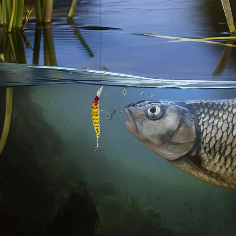 Набор рыболовных приманок 56 шт. рыболовные приманки набор реалистичных для