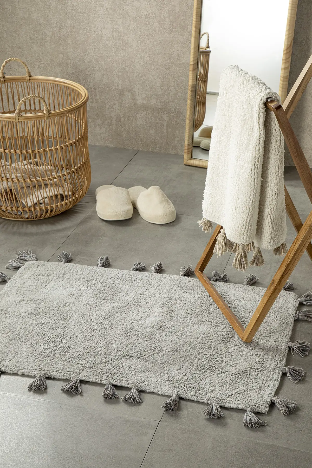 

Необычный хлопковый коврик для ванной, 60x90 см, ярко-серый, цельный, темно-синий, нескользящий, текстиль, мебель для дома