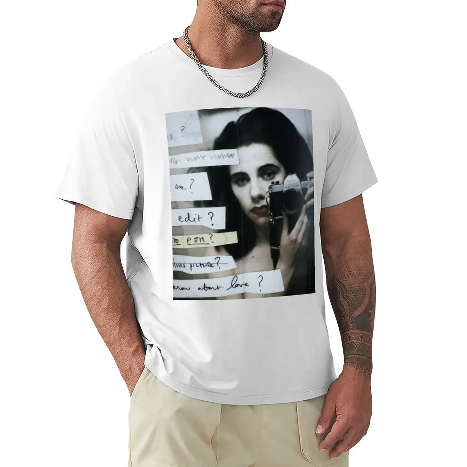 Футболка мужская оверсайз с коротким рукавом и графическим принтом