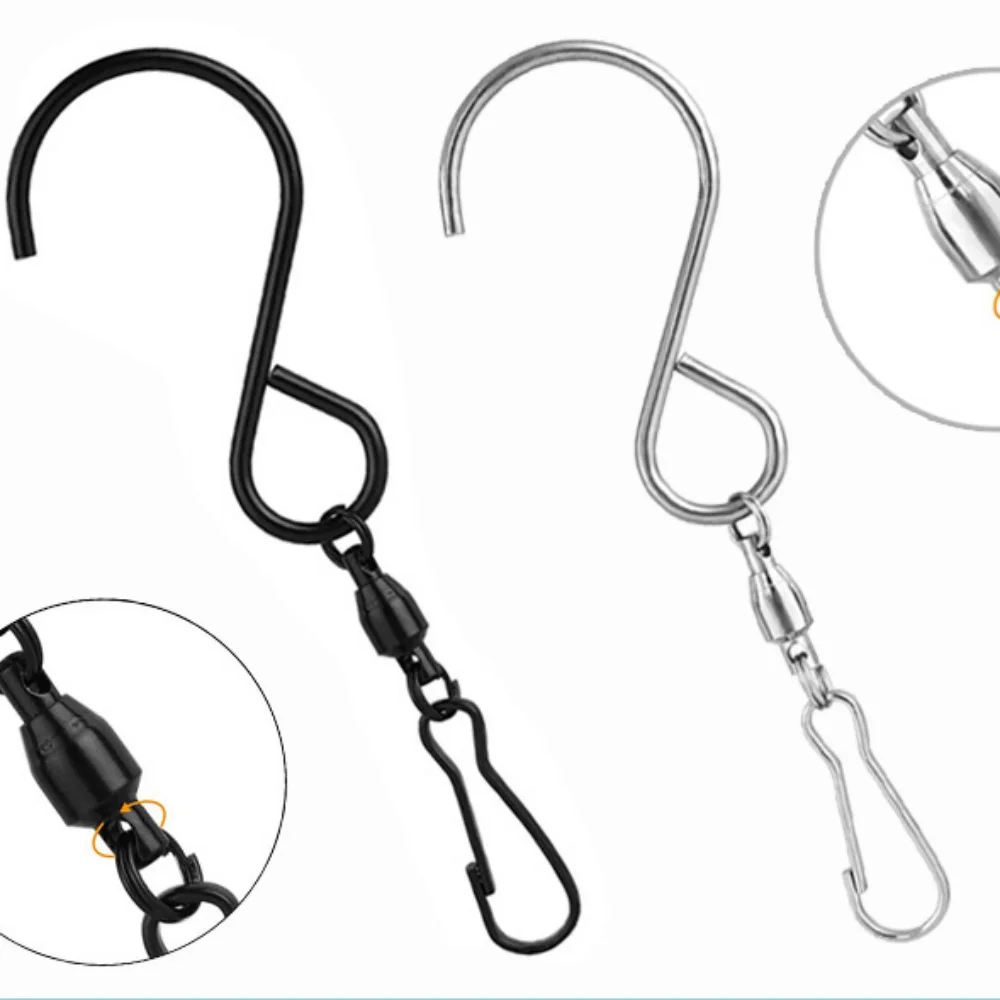 Крючок Поворотный черный 8 0 см 360 градусов 5 шт.