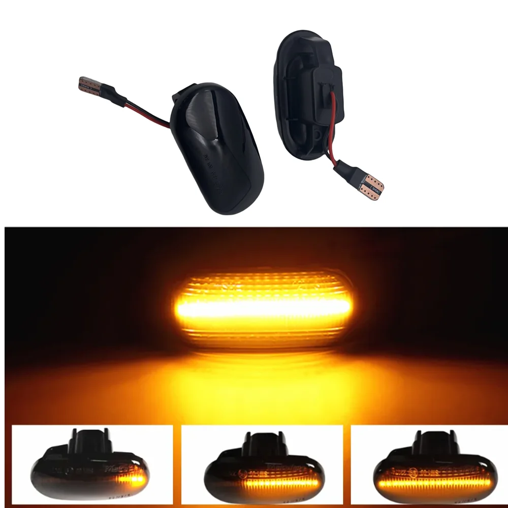 Светодиодный динамический боковой маркер сигнал поворота светильник