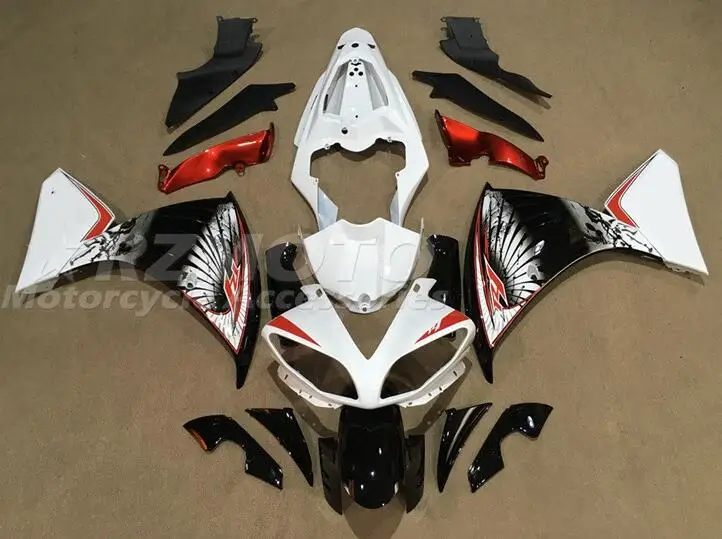 

Новый комплект обтекателей для мотоцикла ABS, подходит для YAMAHA YZF- R1 2009 2010 2011 2012 обтекатель 09 10 11 12, кузов под заказ