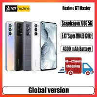 Realme Master Edition NFC Smartphones 6 43  Super AMOLED Snapdragon 778 Octa-core Mobile Phones 4300mAh 64MP Rear Camera