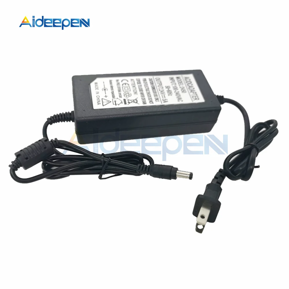 Универсальное зарядное устройство DC 24V 5A адаптер питания AC 220V на US Plug