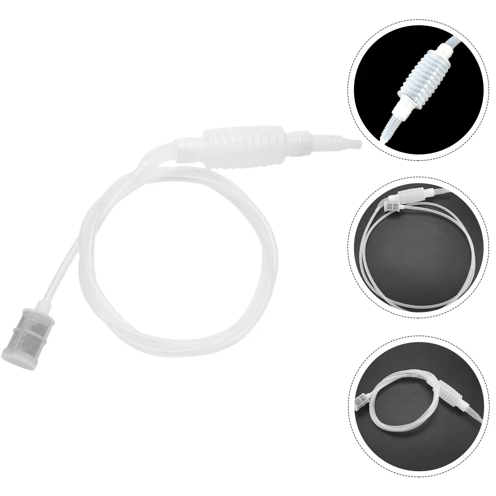 

Siphon Hosefilter Pump Tube Transfer Auto Pipe Glasses Noranick Beer Making Fuel Manual Siphoning Cane Kit Bottling Brewing