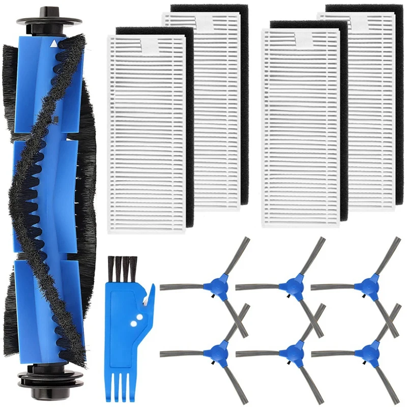 

Replacement Parts Roller Brush Side Brush HEPA Filter Compatible For Eufy 11S 15C 30C 35C Vacuum Cleaner Accessories