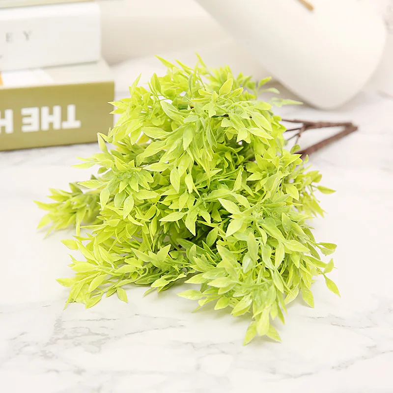 

Simulated Paprika Plastic Potted Flower Arrangement Accessories Balcony Decoration Green Plant Engineering Horticultural Grass