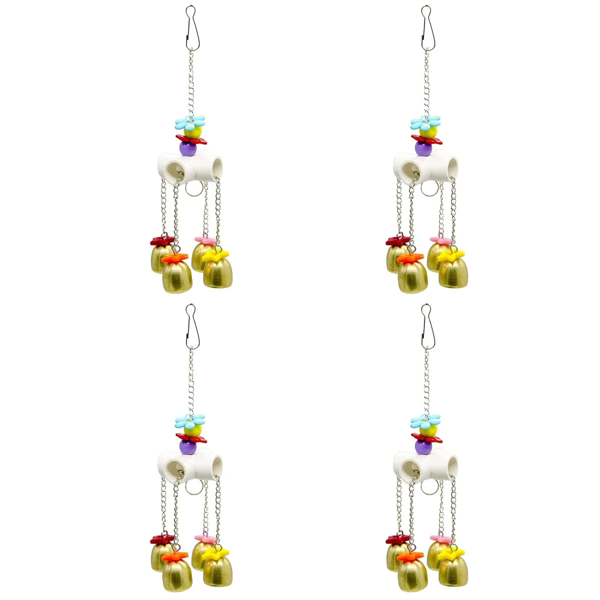 

4 Sets Lovebird For Parakeets Bird For Parakeets Parrot For Large Birds for Bird Cockatiel Parrot