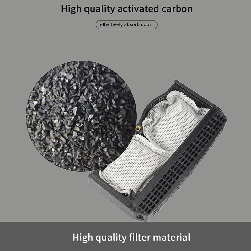 Угольный фильтр Nevermore с винтовой гайкой и гнездом XH2A для VORON2.4 Прямая поставка