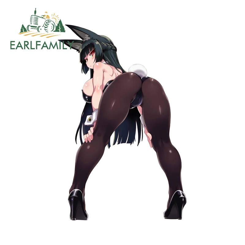 

EARLFAMILY Hoshimi Miyabi Bunny Butt автомобильные наклейки аниме Loli Zenless Zone Zero Windows компьютерный кулер наклейки окклюзия царапины