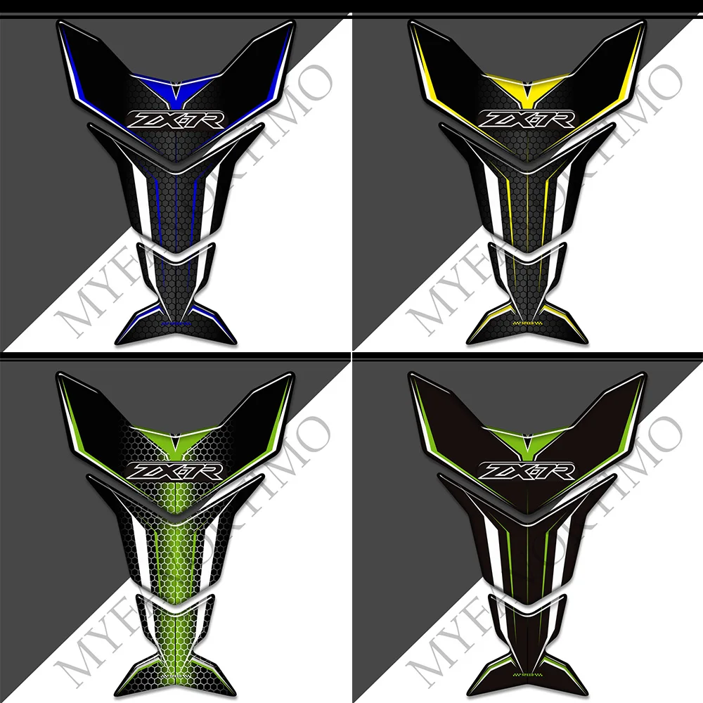 Мотоциклетная накладка на бак 3D наклейки комплект для газа мазута наколенники