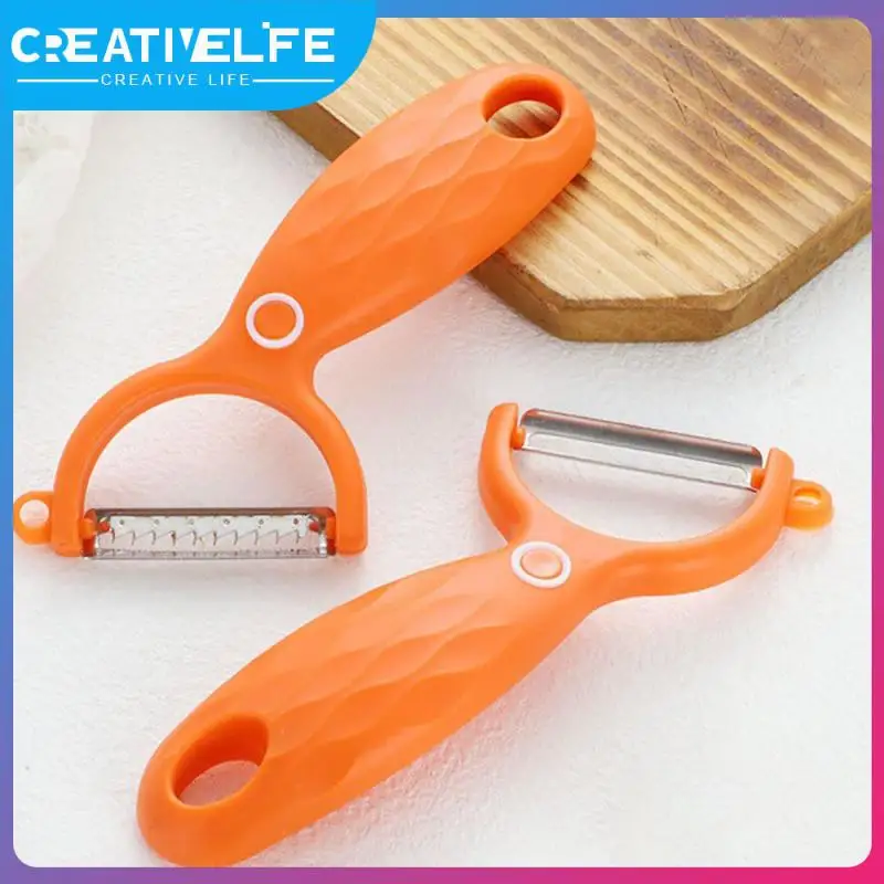 

Modern Minimalist Slant Grip Peeler Cutting Fruits Vegetables Peeler Multi-function Peeling Fast Kitchen Melon Planer