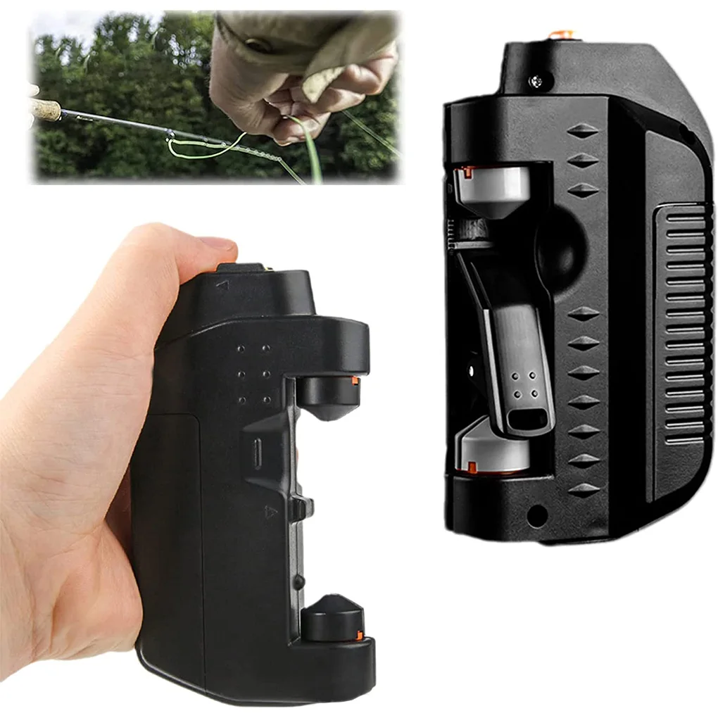 

Automatic Fish Line Knotter Electric Lines Knotting Machine Device Binding Tool Outdoor Equipment Fishing Tackles