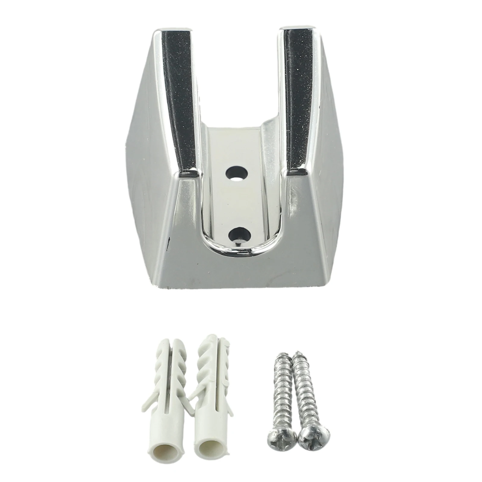 

1 Pcs Shower Head Holder Base Bathroom Wall Mount Adjustable Chrome Durable High Quality Holder Head Lightweight