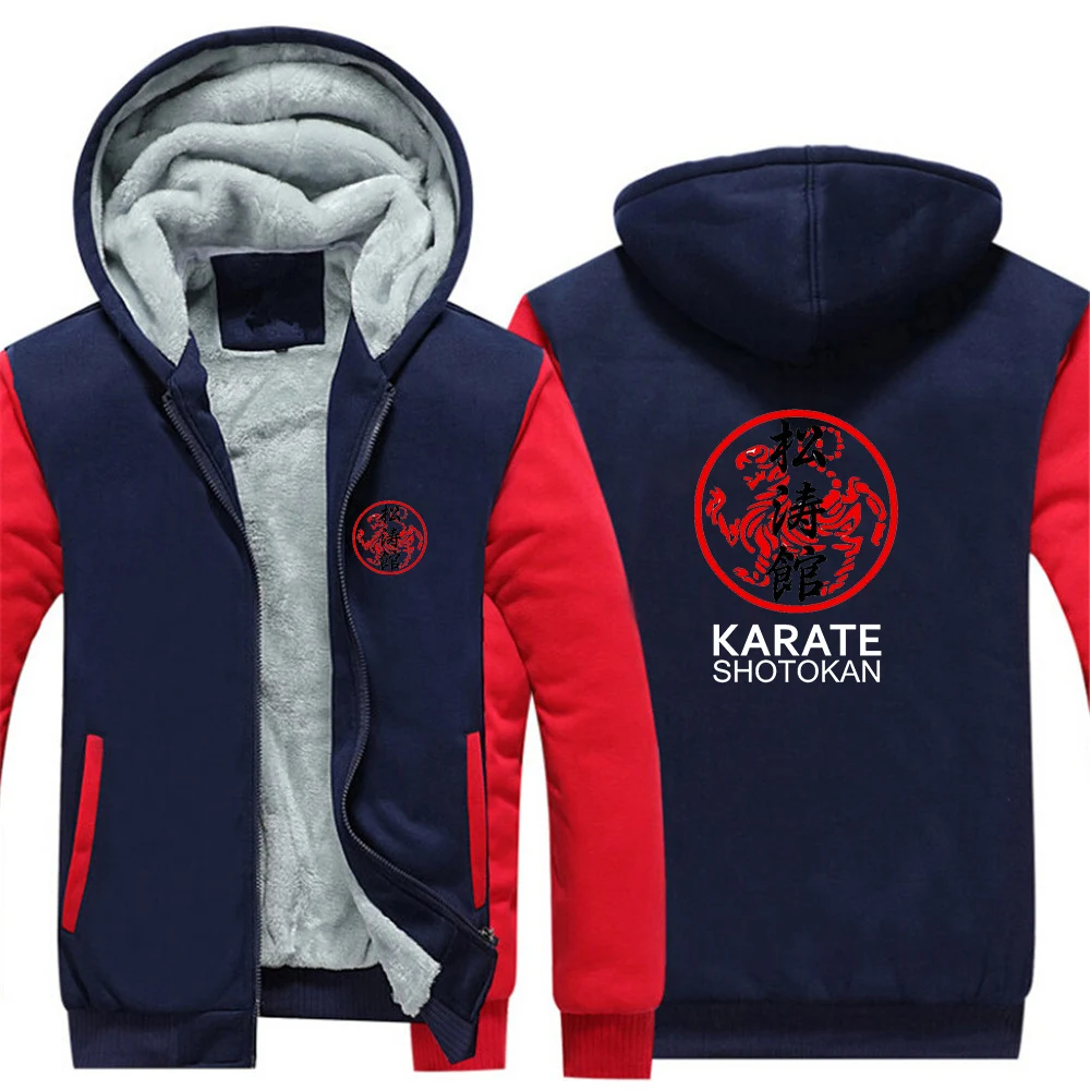 

Shotokan Karate Bujinkan Dojo Мужская Весенняя кашемировая утепленная теплая толстовка на молнии мужская повседневная толстовка верхняя одежда