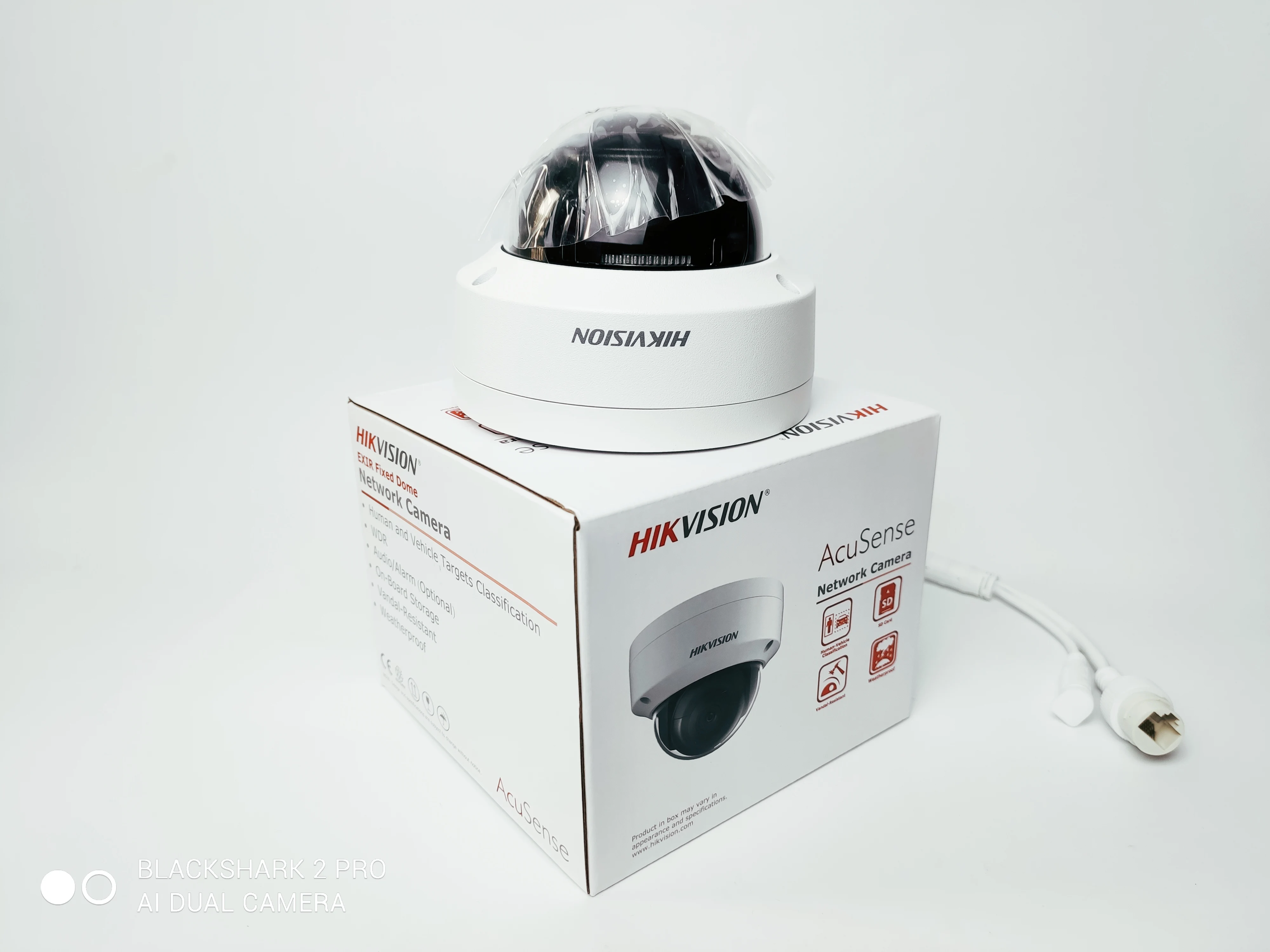Оригинальная камера видеонаблюдения Hikvision DS-2CD2143G2-I IP POE 4 МП Mini Dome IR CCTV H265 лучшее