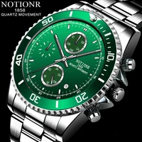 fashion mens business watches luxury men sports stainless steel waterproof quartz wrist watch luminous clock relogio masculino