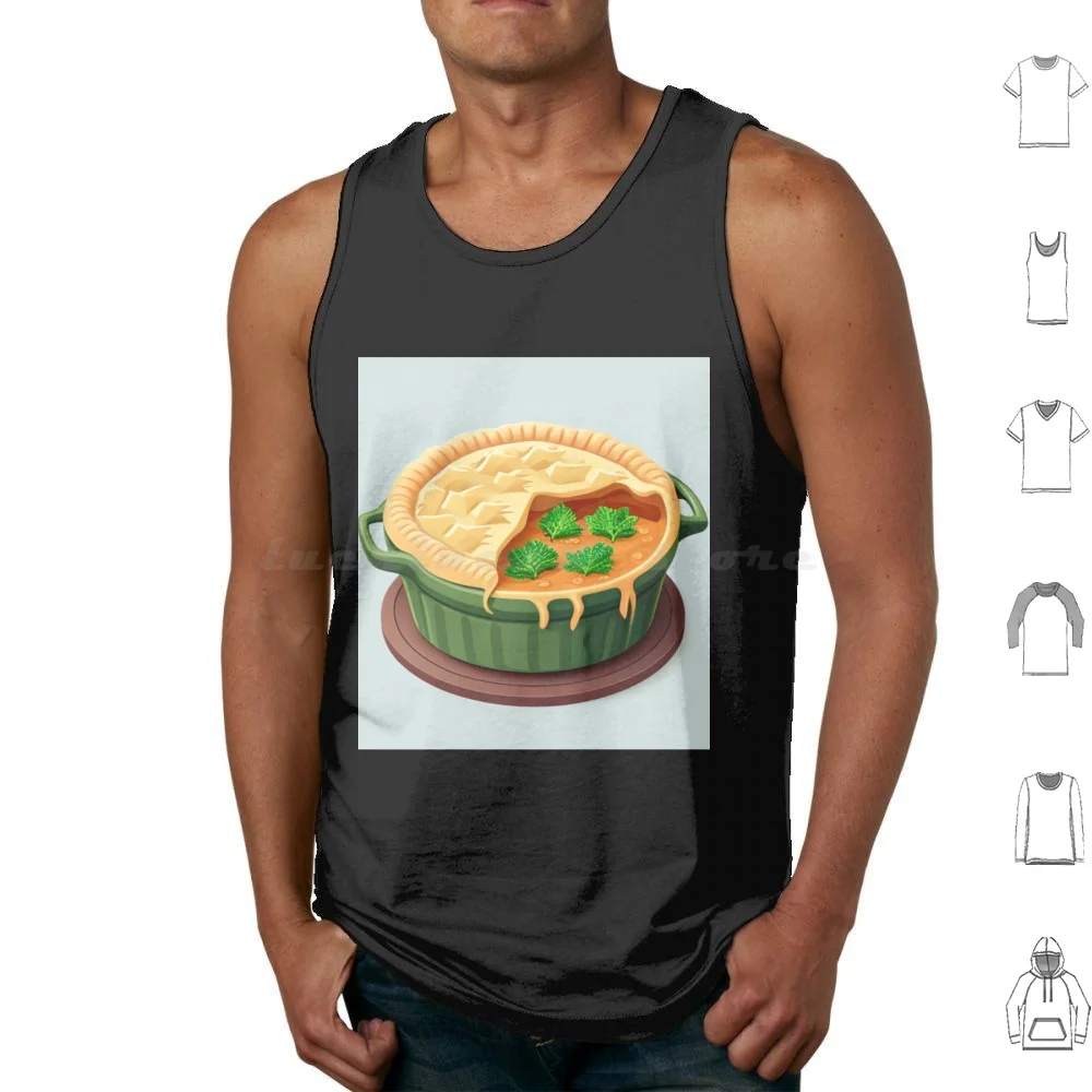 Майки Potpie 1 с принтом хлопковые пищевые каваи японское аниме милая эстетика