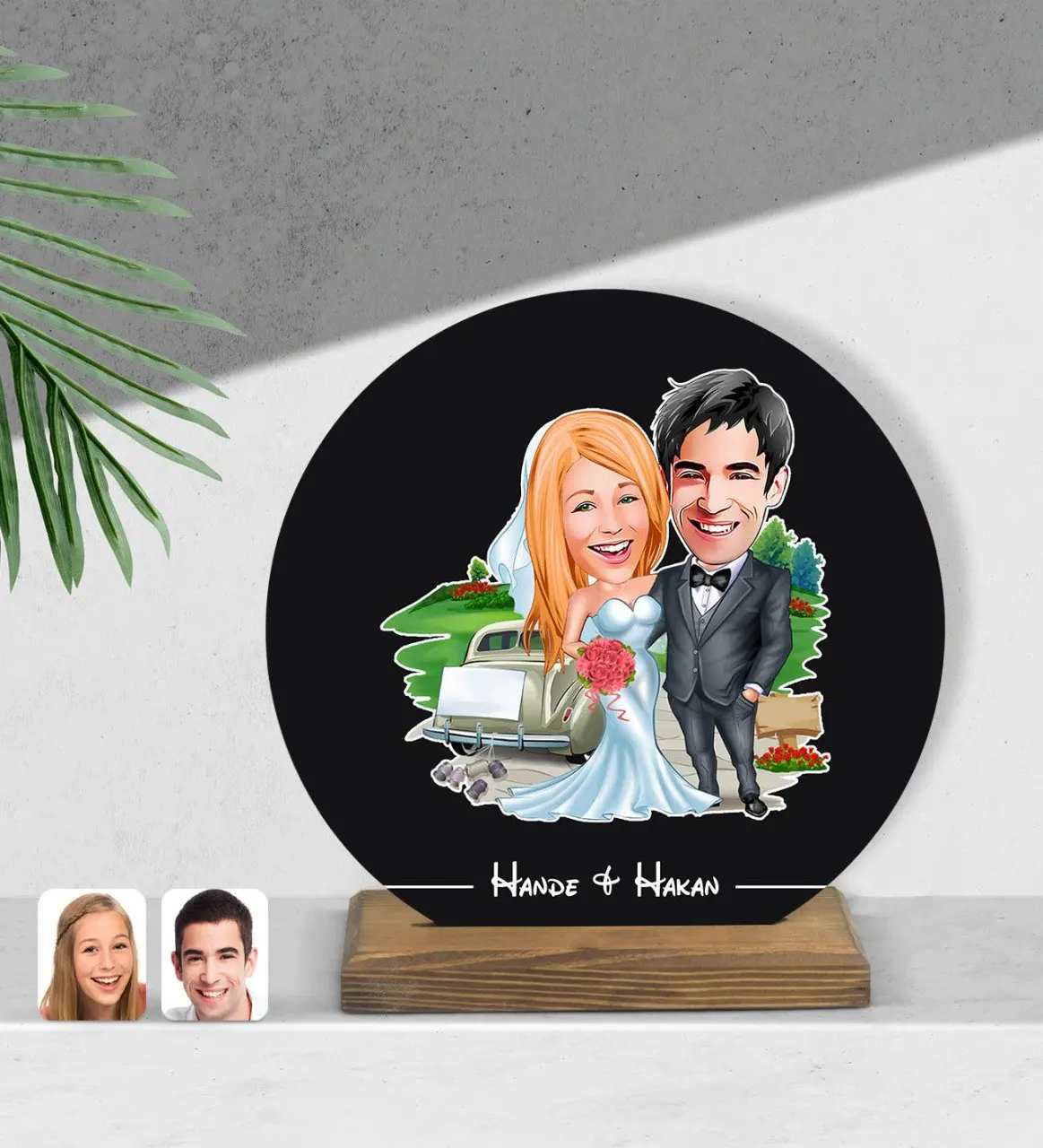 

Personalized round wooden Biblo-1