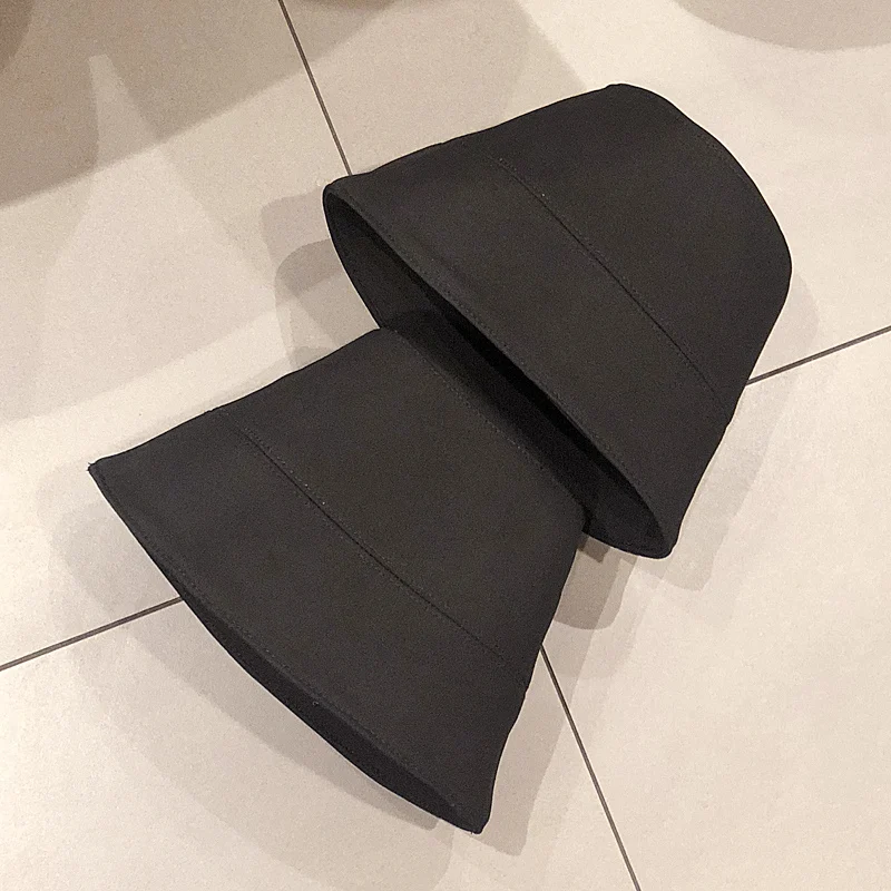 Панама в японском стиле чувствительная Черная Женская модная шляпа