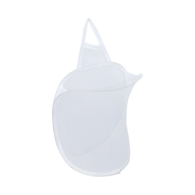 

Настенная корзина для белья, полиэстер, белая/светло-серая