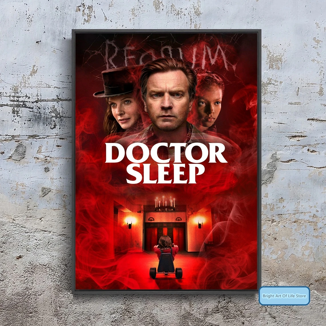 

Доктор сон (2019) фильм плакат Обложка фото печать на холсте настенное искусство домашний Декор (без рамки)