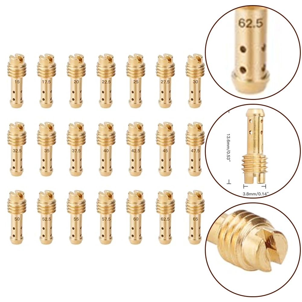 Набор для карбюратора MIKUNI VMTMTMX VM22210 AX100 EN с плавным простоем и ускорением 21 шт.