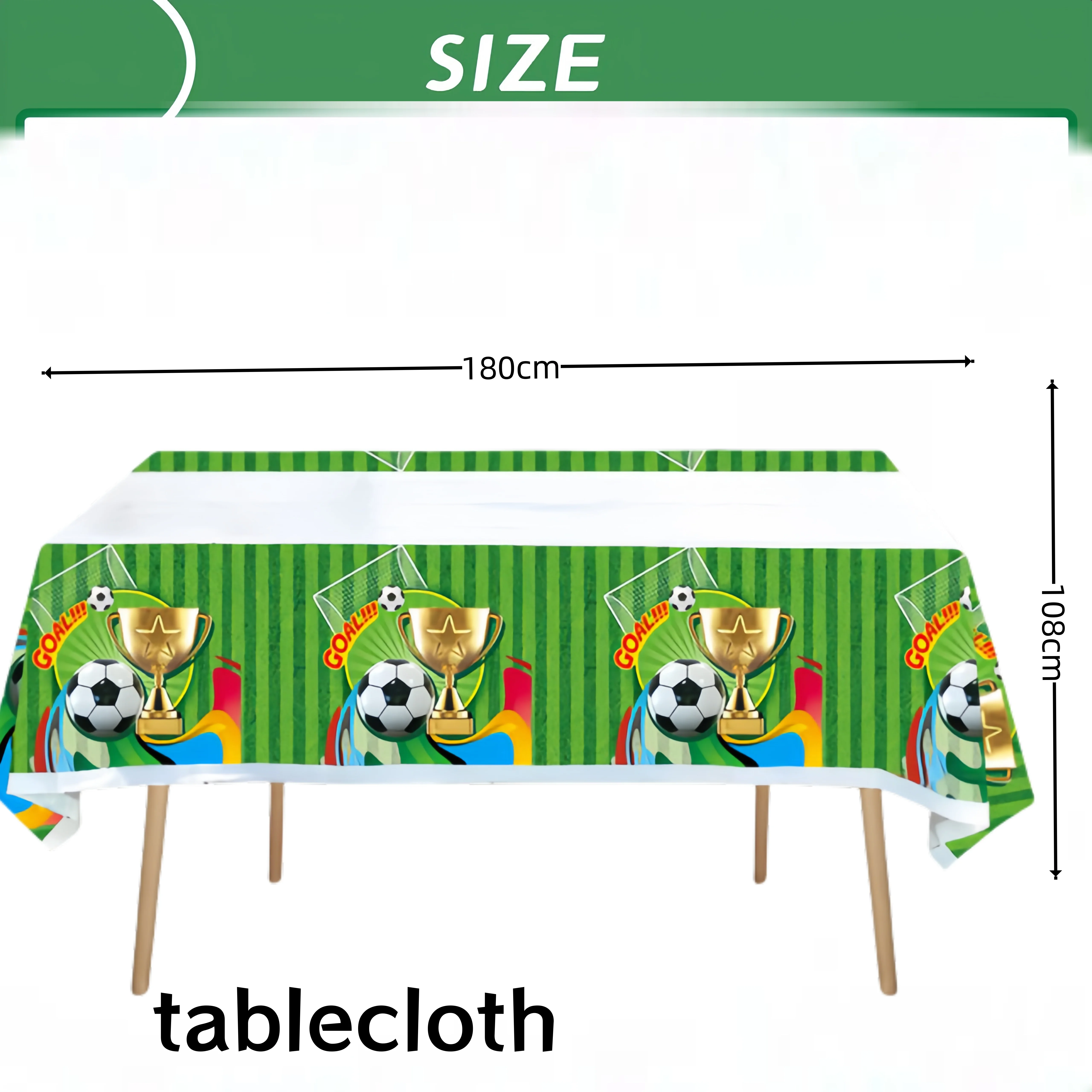 

Футбольная скатерть, декор для дня рождения, одноразовая скатерть для футбола, чехол для баскетбольного стола, детский подарок, товары для вечеринок ﻿
