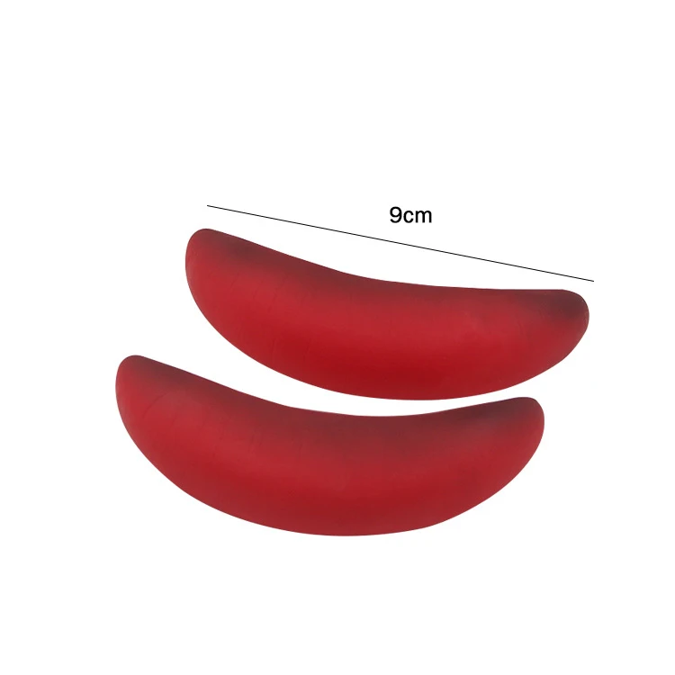 Воск губы Горячие Смешные толстые трюк большой свинья рот губы-сосиски