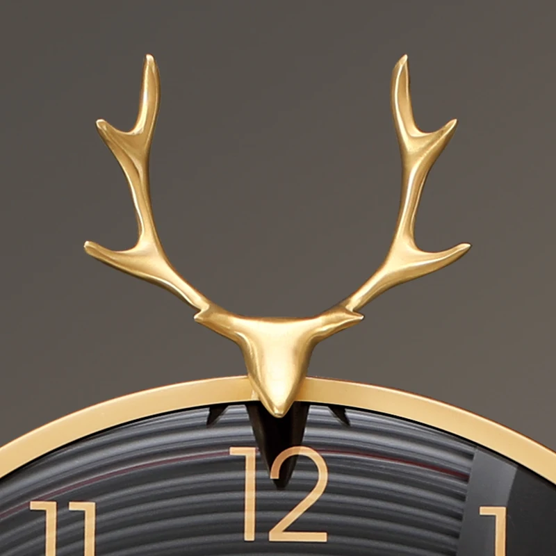 Настенные часы премиум-класса в скандинавском стиле уникальные золотые