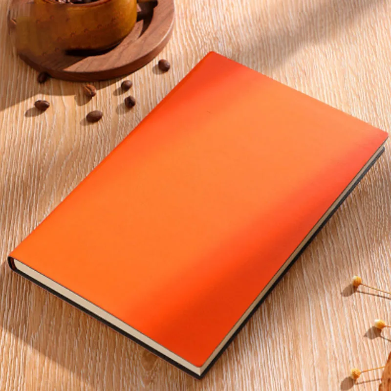 

A5 notebook set soft leather office notebook plus thick forest paper Notepad student diary can be wholesale