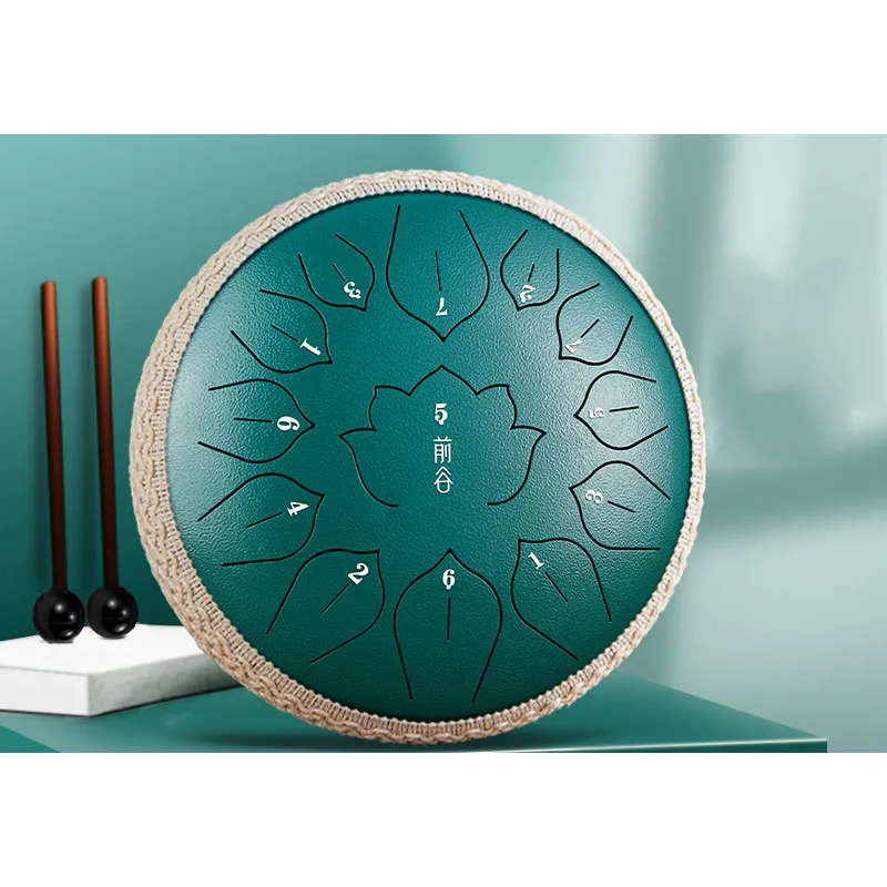 Языковой барабан для начинающих 12 дюймов 13-тоновый детей и взрослых музыкальный