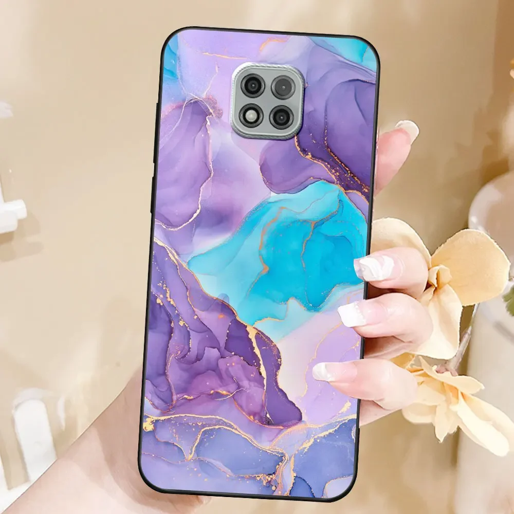 Чехол для Moto G Power 2021G чистый Stylus Play 2021 мягкий силиконовый чехол из ТПУ телефона