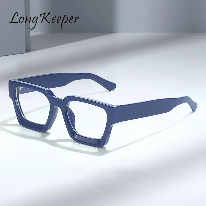

Anti-Blue Light Glasses for Men Vintage Square Women Computer Eyeglasses Clear Lens Frame Anti-Uv Optical Frame Optical Glasses