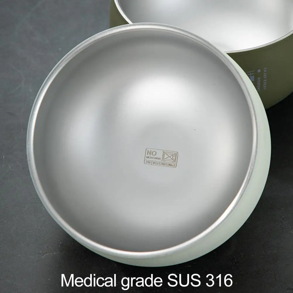 Миска для еды прочная с крышкой