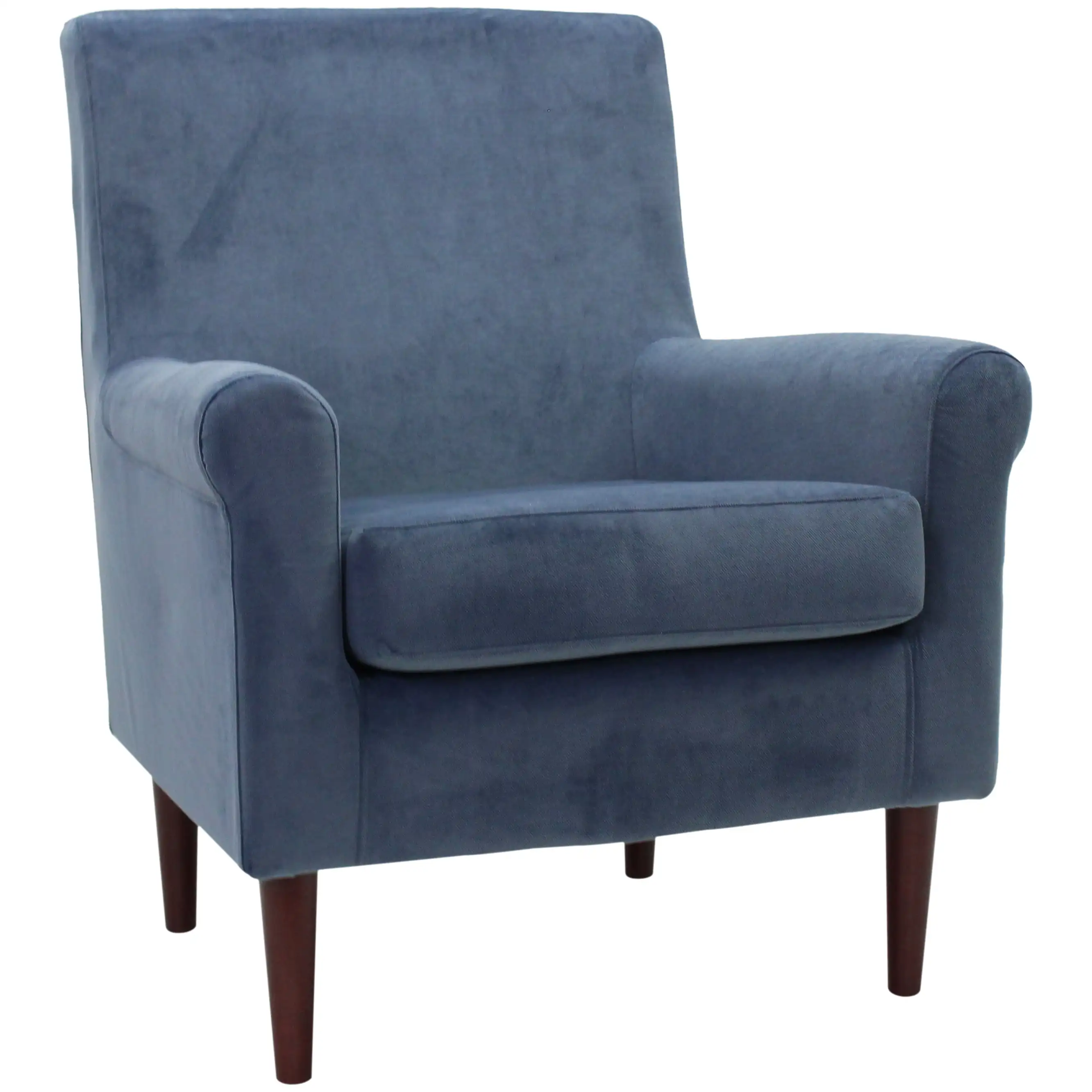 

Кресло для отдыха mainstay Raelynn, кресло для гостиной, бархатное кресло, кресло для одного дивана, мебель