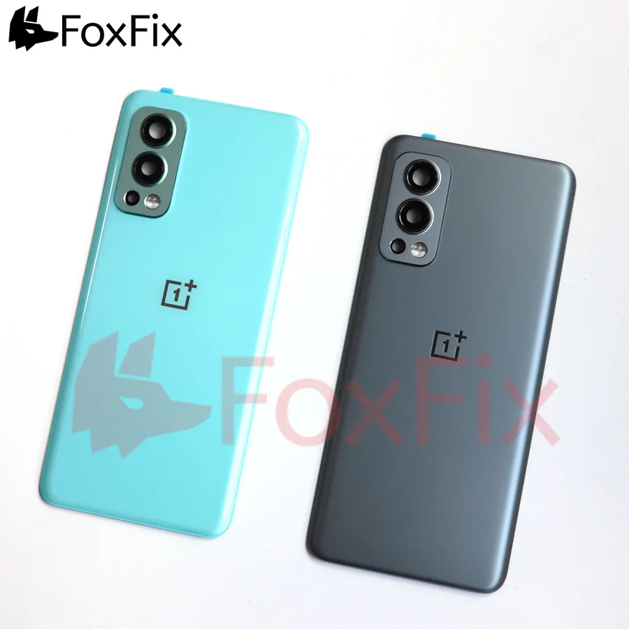 

Задняя крышка батарейного отсека заднего стекла для OnePlus Nord 2 Nord2, запасные части DN2101 DN2103