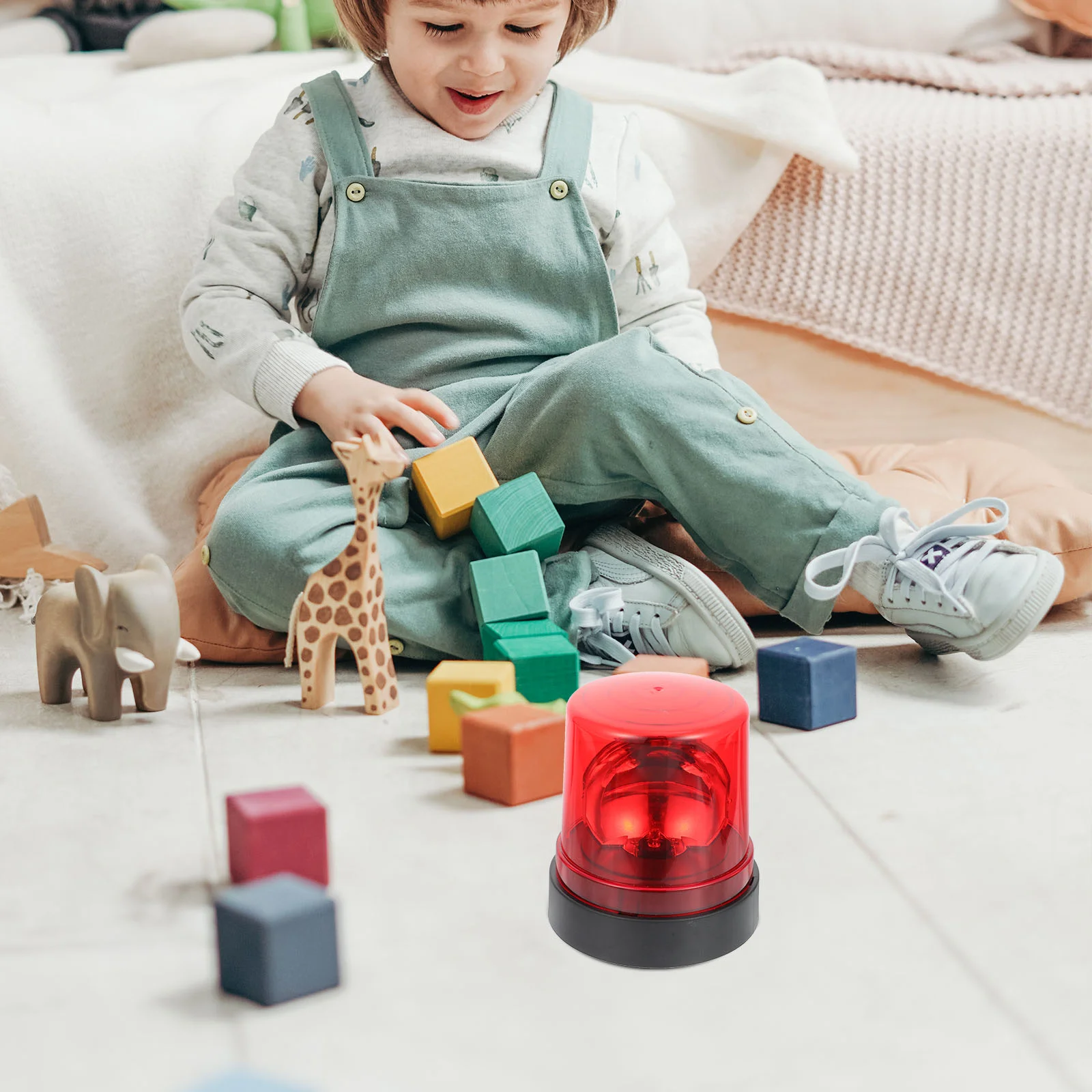 Полицейский свет игрушка светодиодная сигнальная лампа вращающаяся