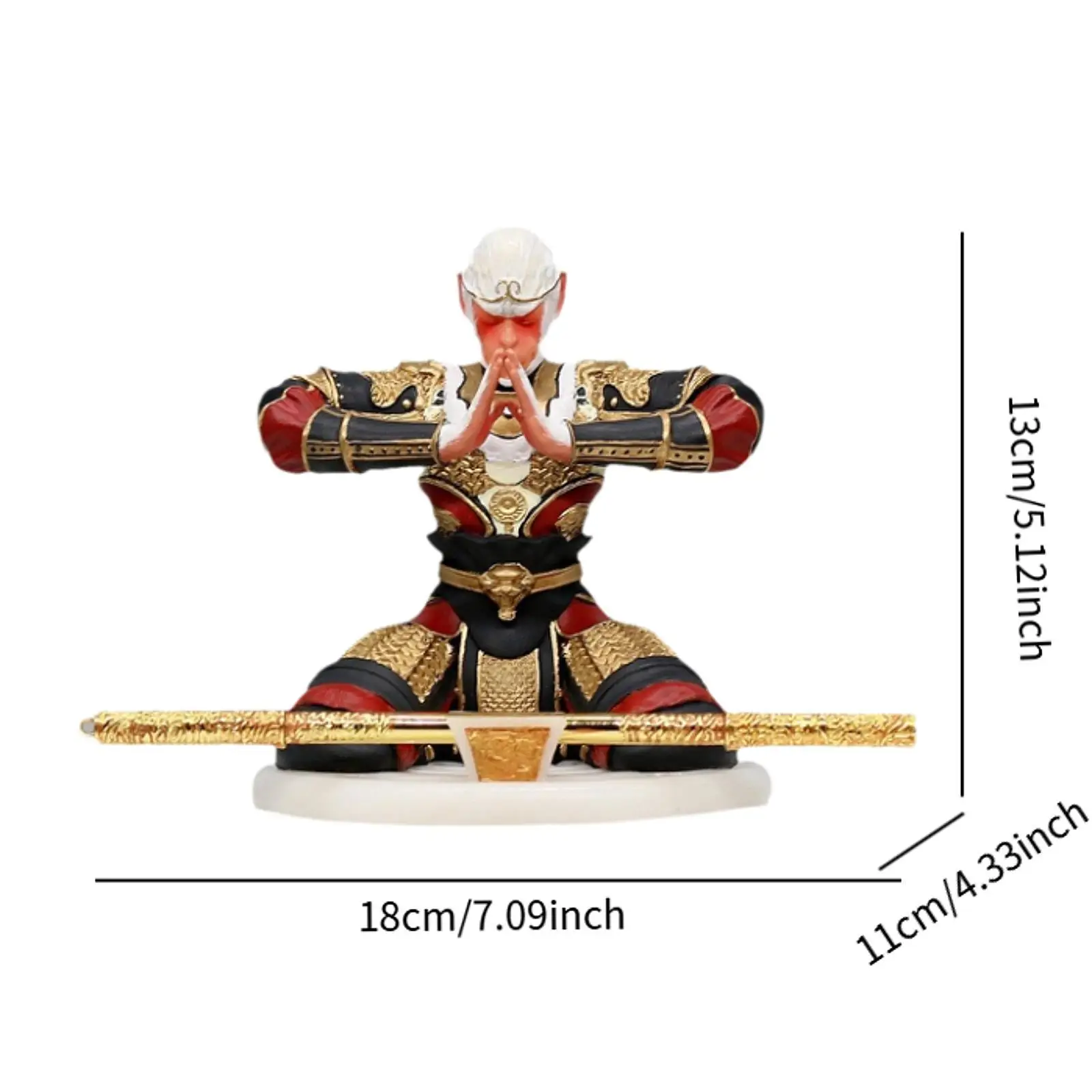 Фигурка Wukong модель современная фигурка обезьяны для обеденного стола офисная