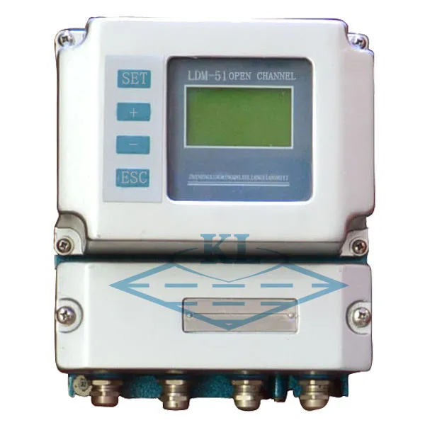 

open channel flow meters could support the flow velocity and water level sensor 4-20MA signal in put