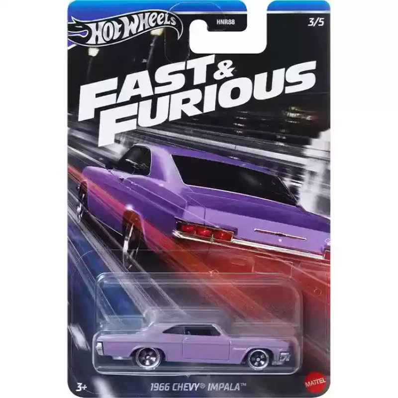 Оригинальный автомобиль Hot Wheels Fast &amp Furious Boy Toy 1/64 Литая под давлением модель из