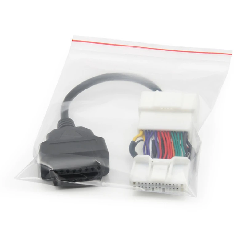 26 Pin OBD2 мужской женский разъем OBD II диагностический жгут электронный кабель