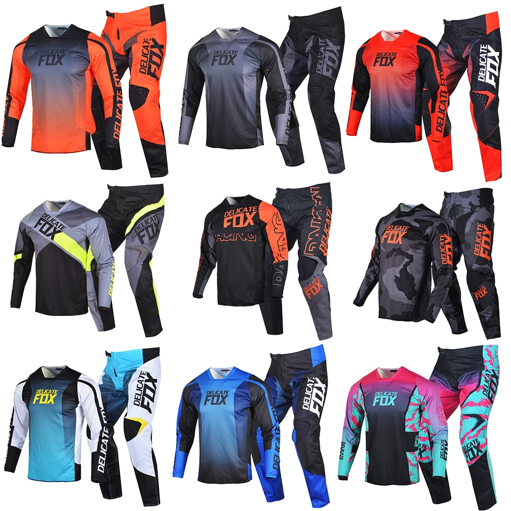 MX Jersey Pants Combo 180 360 Gear Set Motocross Dirt Bike BMX UTV Enduro Cycling Suit
