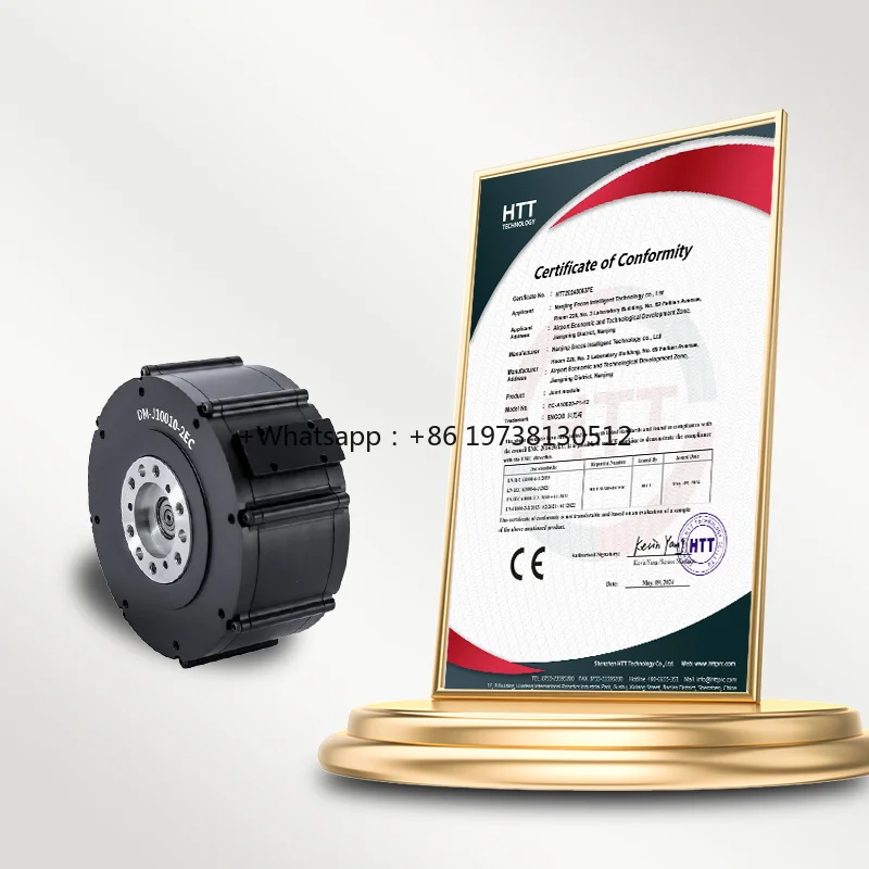 Фото Бесщеточный серводвигатель DAMIAO DM10010-2EC MIT-Driven для роботизированных суставов, 150 Нм, высокомоментный актуатор для коллаборативных роботизированных манипуляторов №3