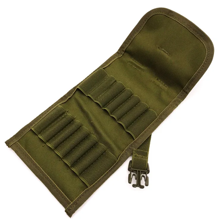 Сумка для патронов на пояс Molle Rifle Ammo Pouch Bag Cartridge Belt Holder Hunting на 14 раундов для калибров .410, 308, 45-70, 30.06, 30 до .416.
