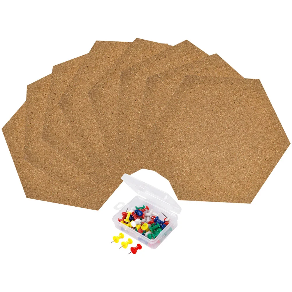 

1 Set Light Small Cork Wall Corkboard Cork Board Frameless Cork Board for Decorate Crafting Office